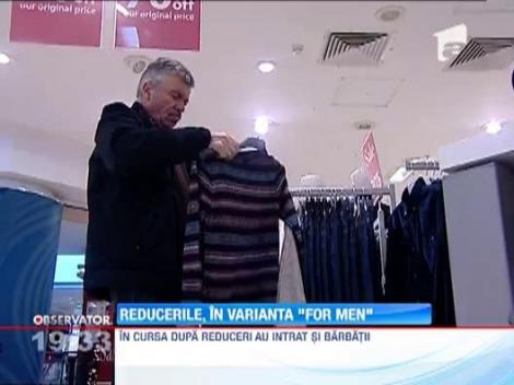 Reducerile la haine, in varianta "for men"