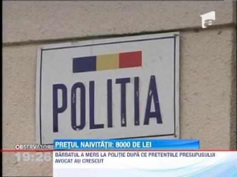 A confundat vocea ginerelui sau si a fost pagubit cu 8.000 de lei