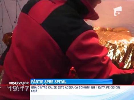 Tot mai multi turisti se accidenteaza pe partiile din Romania. Motivul: lipsa unui echipament de protectie adecvat