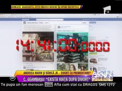 Andreea Marin a presimit divortul
