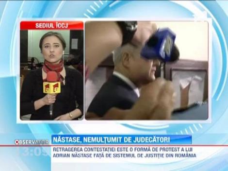 Adrian Nastase si-a retras contestatia in anulare, in cazul condamnarii in "Trofeul Calitatii"