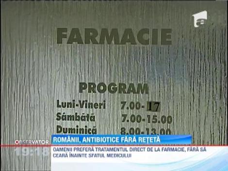 Romania, pe primul loc in Europa la consumul irational de antibiotice