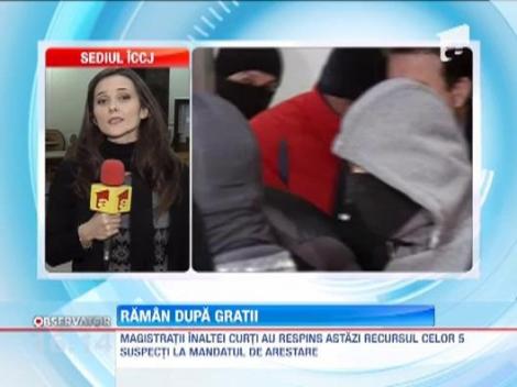 Suspectii in cazul atentatului cu bomba din Piatra Neamt raman in arest