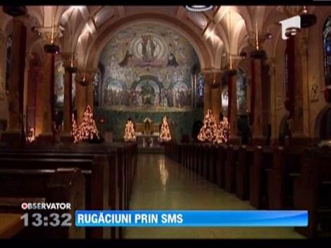 Confesiuni si rugaciuni prin SMS. Oferta unui grup de calugari franciscani din Statele Unite pentru credinciosi