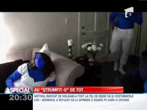 Observator Special - Ultima moda printre infractori: costumul de strumf!