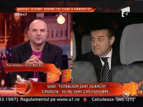 Gigi Becali, incantat de felul in care il imita Silviu Andrei