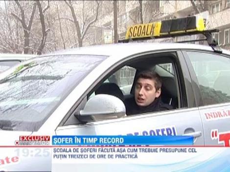 Instructorii auto pirat promit obtinerea permisului auto fara cursuri de soferie