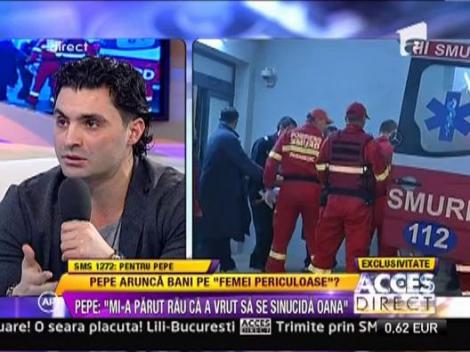 Pepe: "Regret divortul de Oana cu scandal"