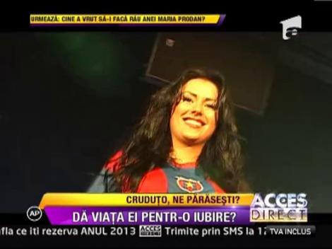 Daniela Crudu: "Sunt dispusa sa renunt la televiziune pentru Mihai Costea"