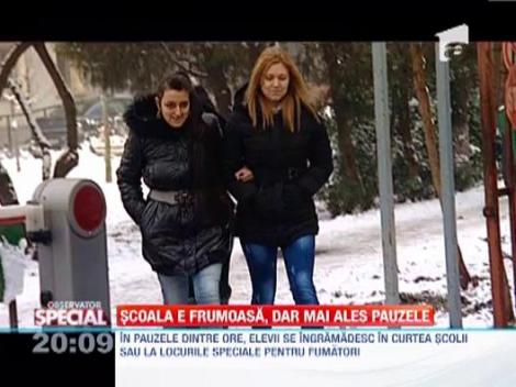 Elevii care chiulesc aleg sa-si petreaca timpul in barurile si cafenelele din apropierea scolilor