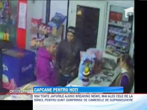 Capcane pentru hoti: camerele de supraveghere isi fac toti banii!