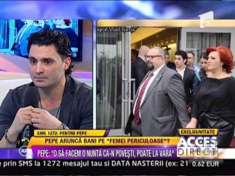 Pepe: "Ma voi casatori cu Raluca si la biserica"