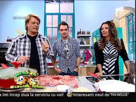 Cotlet rustic pe varza de Bruxelles