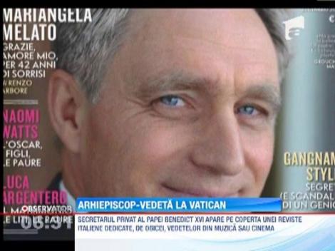 Secretarul personal al Papa Benedict al XVI-lea apare pe coperta unei reviste italiene de mare tiraj