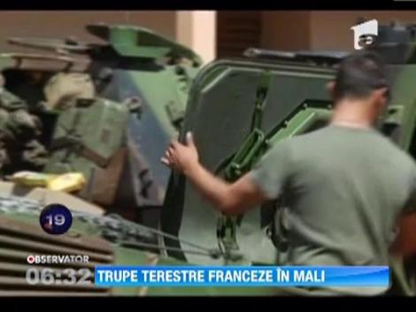 Armata franceza a inceput si operatiuni terestre in Mali