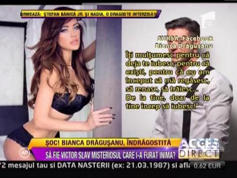 Bianca Dragusanu este indragostita!