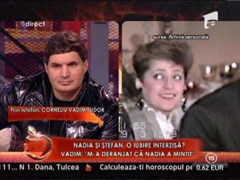 Vadim Tudor: "Intuitia imi spune ca Stefan Banica Jr. a avut o relatie cu Nadia Comaneci"