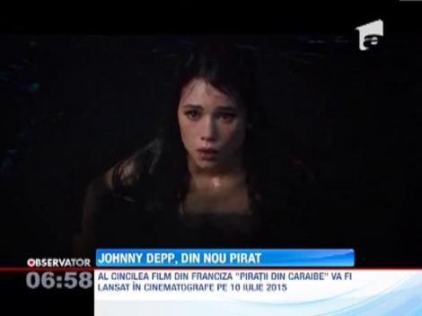 Johnny Depp revine in forta: Piratii din Caraibe 5 va fi lansat in 2015!