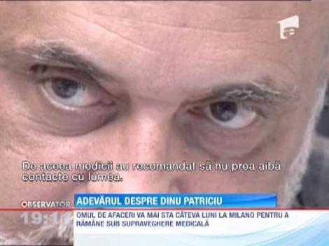 Dinu Patriciu, primele declaratii dupa transplantul de ficat: "Planuiesc sa revin in Romania pentru afaceri"