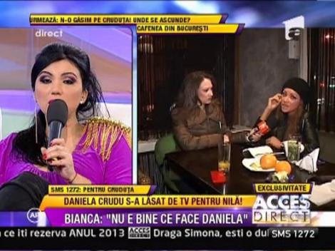 Daniela Crudu: "Mihai mi-a spus sa fac ce vreau. Nu am facut televiziune pentru bani"