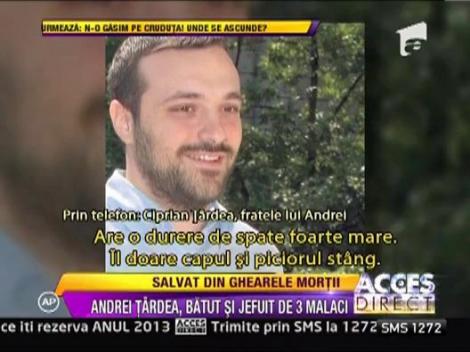 Andrei Tardea, batut si jefuit de trei indivizi!