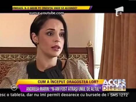 Andreea Marin recunoaste:  "N-a fost dragoste la prima vedere intre mine si Stefan!"