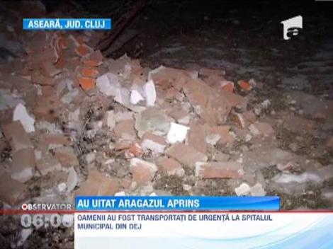 Doi raniti in urma unei explozii intr-un bloc din Cluj