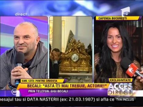 Daniela Crudu stie ce vrea sa faca, dupa ce a renuntat la televiziune! Gigi Becali vrea sa o ajute