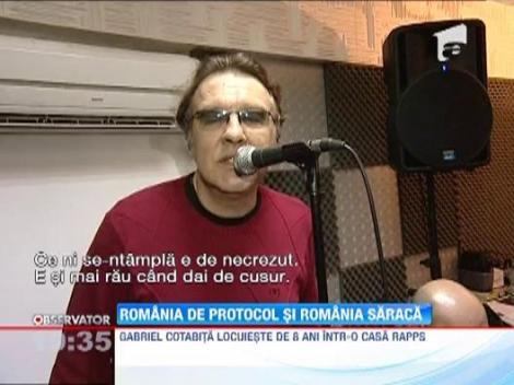 Rasfatatii din casele de protocol si oamenii din Romania reala