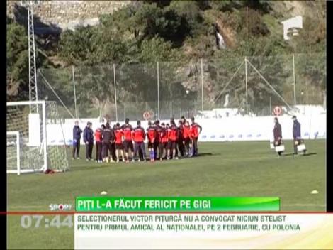 Gigi Becali e la picioarele lui Victor Piturca