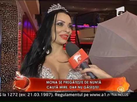 Dansatoarea Mona se pregateste de nunta