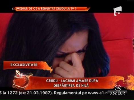 Daniela Crudu, lacrimi amare dupa despartirea de Nila