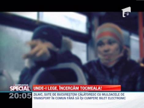 Observator Special: Tipurile de calatori care merg fara bilet in mijloacele de transport in comun