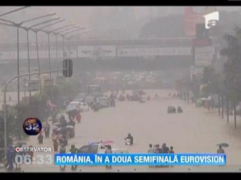 Romania, in a doua semifinala Eurovision. Finala competitiei va avea loc pe 18 mai 2013