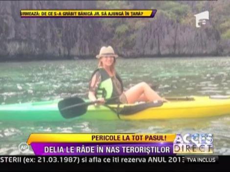 Vacanta plina de pericole pentru Delia Matache!