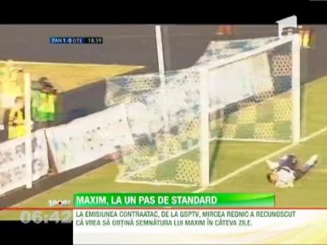 Alexandru Maxim e cu un picior la Standard Liege