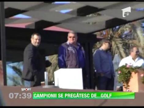 Campionii de la CFR se pregatesc din greu pentru retur