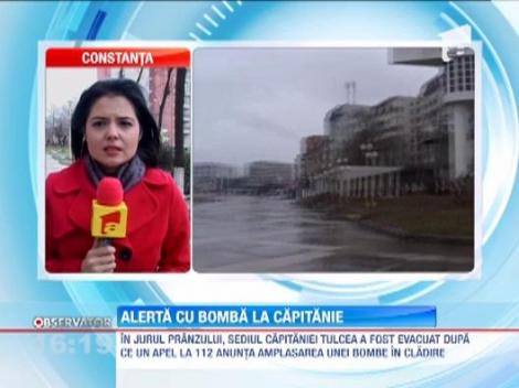Alerta cu bomba la capitania Tulcea!