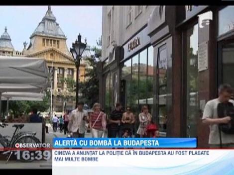 Alerta la Budapesta! Mai multe institutii publice au primit amenintari cu bomba