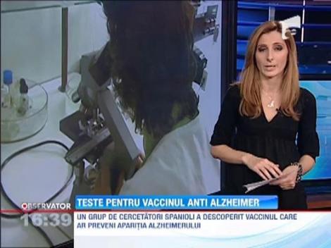 Un grup de cercetatori spanioli testeaza un vaccin impotriva Alzheimer-ului