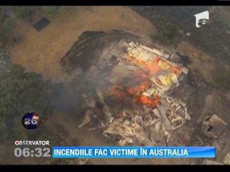 Incendiile fac victime in Australia