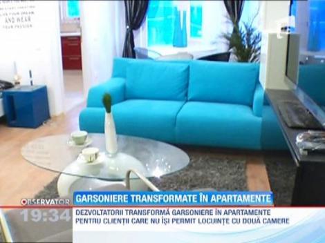 Garsonierele transfomate in apartamente cu doua camere, la mare cautare