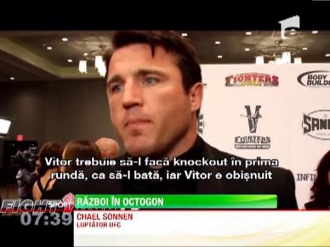 Vitor Belfort si Michael Bisping, la un pas sa se incaiere la conferinta de presa