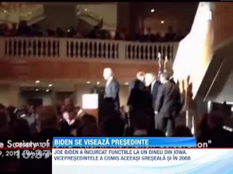 Joe Biden a comis o o gafa de zile mari: vicepresedintele american a uitat ce functie are