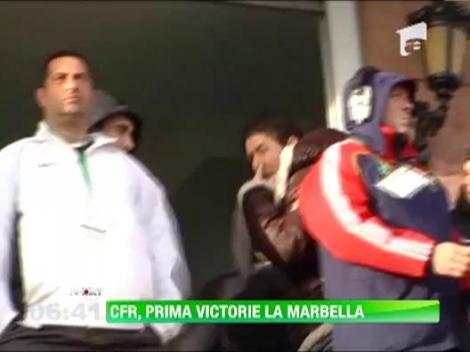 CFR Cluj a deschis cu o victorie seria amicalelor din Spania