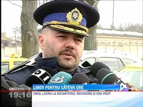 Update: Detinutul care a evadat de la Penitenciarul Jilava a fost prins. Voia sa isi vada copilul bolnav