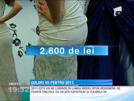 Culorile vii si formele extravagante, pentru sezonul primavara-vara 2013