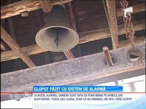Clopot pazit cu sistem de alarma