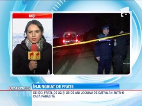  Neamt: Si-a injunghiat fratele mai mare din cauza banilor