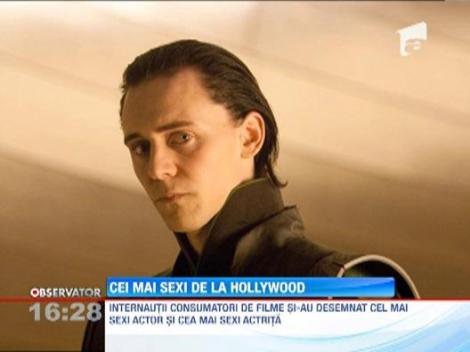 Tom Hiddleston a fost desemnat cel mai sexy actor de la Hollywood